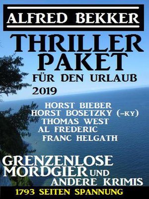 cover image of Thriller Paket für den Urlaub 2019